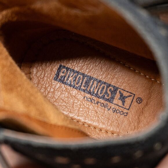 Pikolinos Women’s Leather Slip On side Zip Booties Boots EU 42 US 11 Festival - Picture 6 of 8